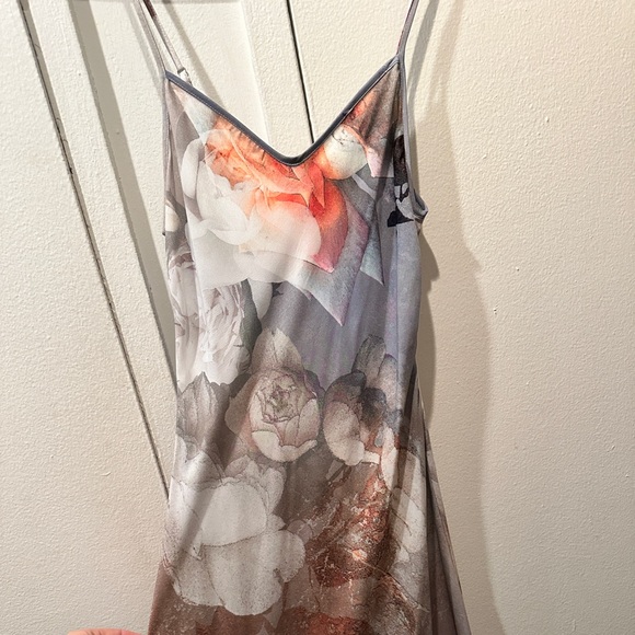 ALL SAINTS Bryony Rosalia Satin Dress (NWT) - Picture 2 of 5